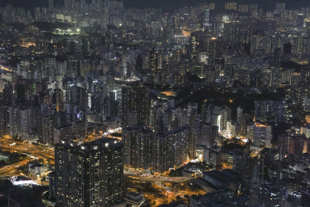 A night view of Kowloon taken from sky100 Hong Kong Observation Deck in West Kowloon, Hong Kong, on May 22, 2023. Photo: May Tse