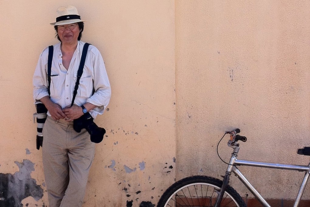 Photographer Basil Pao on a film shoot in Brazil with Michael Palin in 2013. Photo: Basil Pao