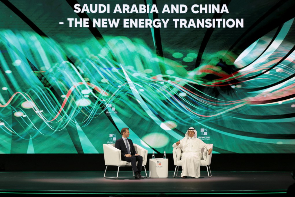 Saudi Arabia’s Minister of Energy Prince Abdulaziz bin Salman Al-Saud speaks during 10th Arab-China Business Conference in Riyadh, Saudi Arabia. Photo: Reuters