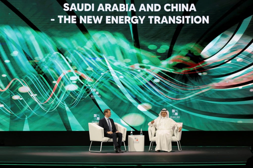 Saudi Arabia’s Minister of Energy Prince Abdulaziz bin Salman Al-Saud speaks during 10th Arab-China Business Conference in Riyadh, Saudi Arabia. Photo: Reuters