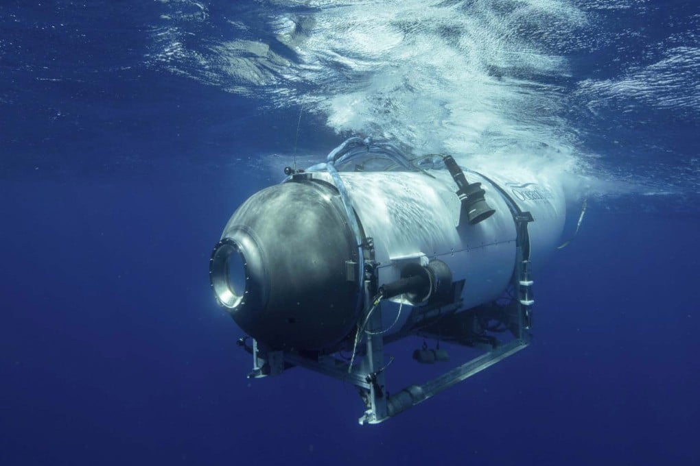 The Titan submersible imploded on its way to tour the Titanic wreckage, killing all five on board. File photo: OceanGate Expeditions