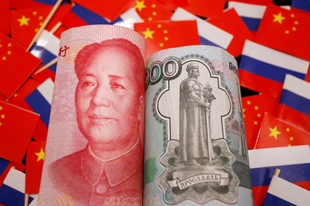 Russia’s central bank and its finance ministry have been selling the yuan since the start of the year as it begins to make up for a revenue shortfall caused by Western sanctions following the invasion of Ukraine. Photo: Reuters