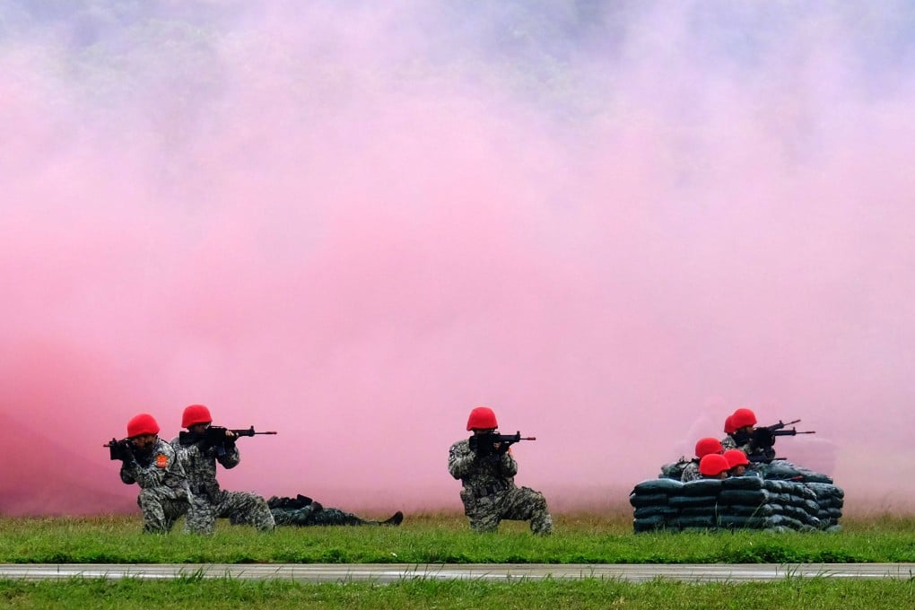 The exercises are held every year but this will be the first time they will involve Taiwan’s main airport. Photo: AFP