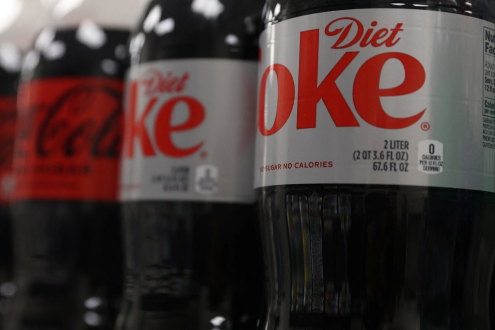Aspartame is a popular artificial sweetener used in drinks like Diet Coke. Photo: Reuters