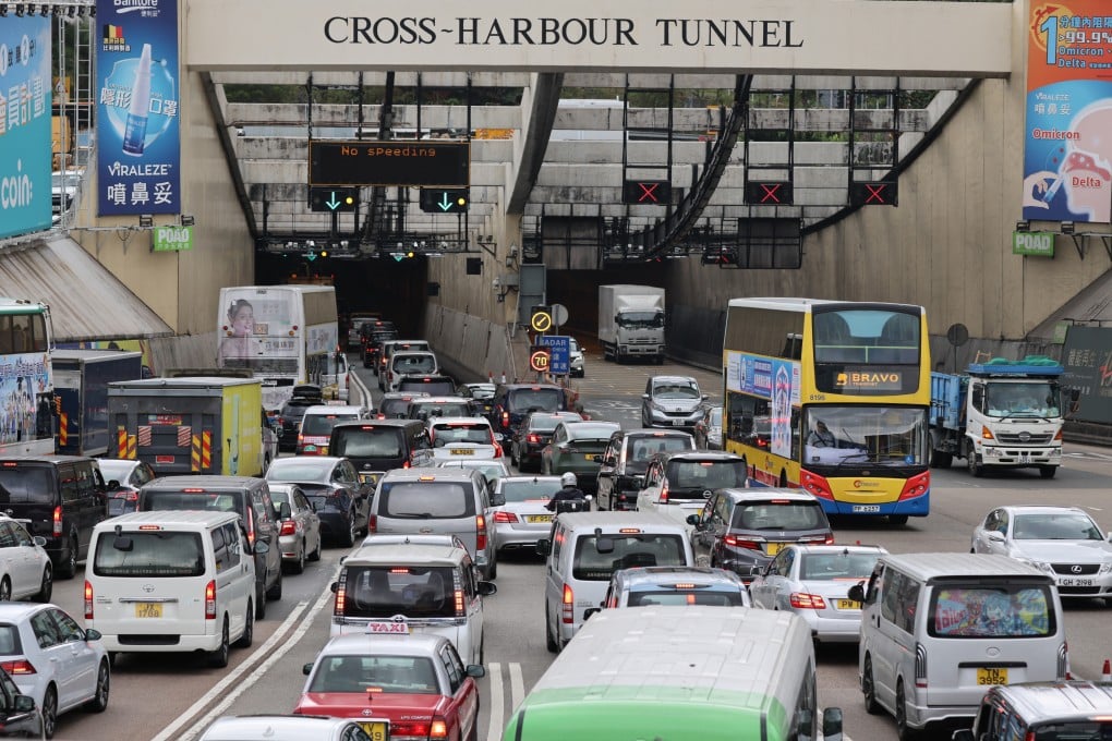 Easing traffic congestion at Hong Kong’s cross-harbour tunnels has been under discussion since 2003. Photo: May Tse