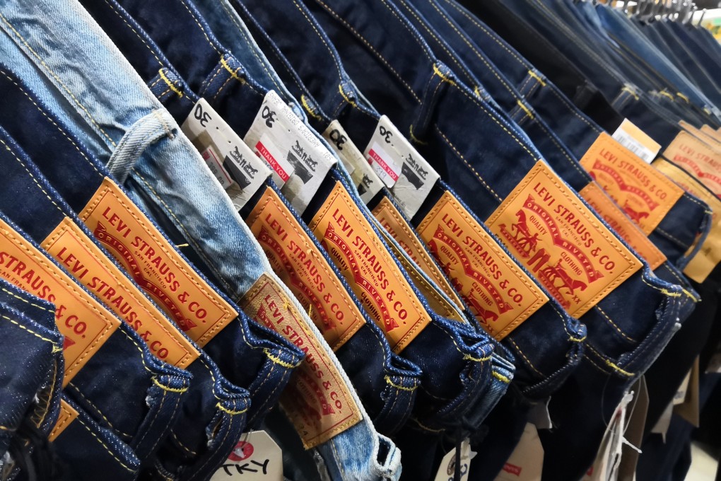 Levi’s denim jeans on display at a shop in Malaysia in January 2019. Photo: Shutterstock