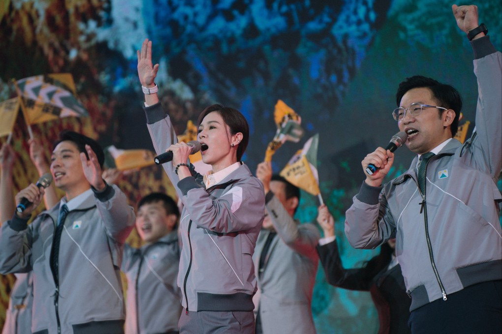 A scene from Wave Makers, a political drama that has inspired women in Taiwan to speak out about sexual harassment. Photo: Netflix