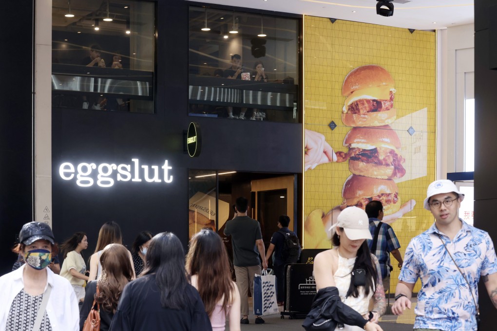 Popular US sandwich chain Eggslut’s success points to a rosy outlook for Hong Kong’s retail property segment. Photo: Jonathan Wong