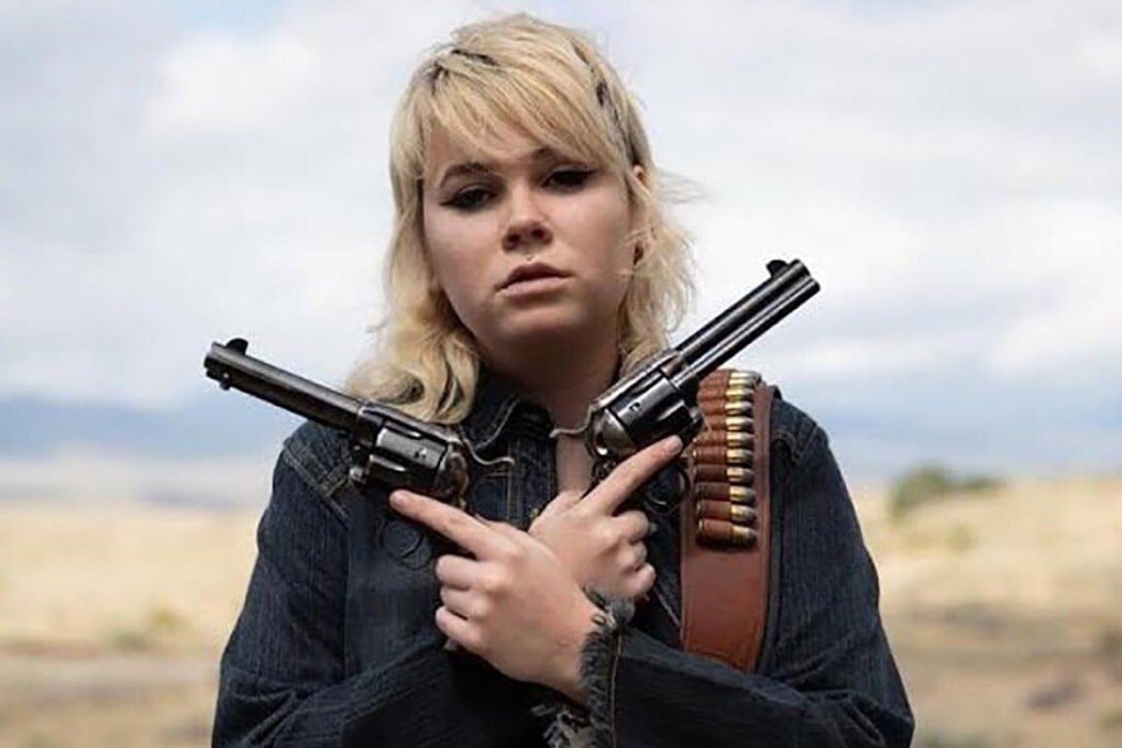 Hannah Gutierrez-Reed, the armourer on the set of Alec Baldwin’s film Rust, where cinematographer Halyna Hutchins was fatally shot in October 2021. Photo: Twitter