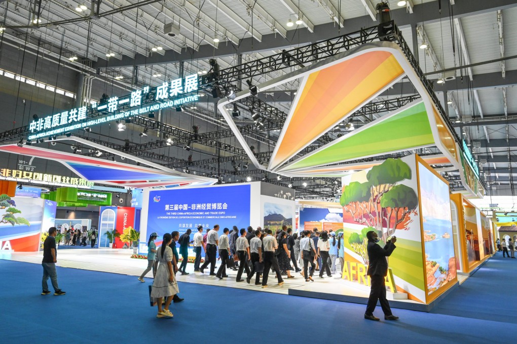 The biennial China-Africa Economic and Trade Expo in Changsha, provincial capital of Hunan in central China. Photo: Xinhua