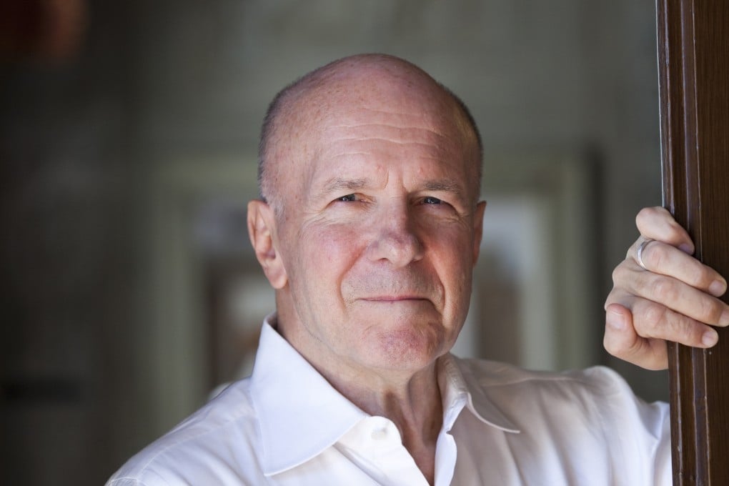 British author and journalist Simon Winchester in Milan, Italy, in September 2018. Photo: Getty Images