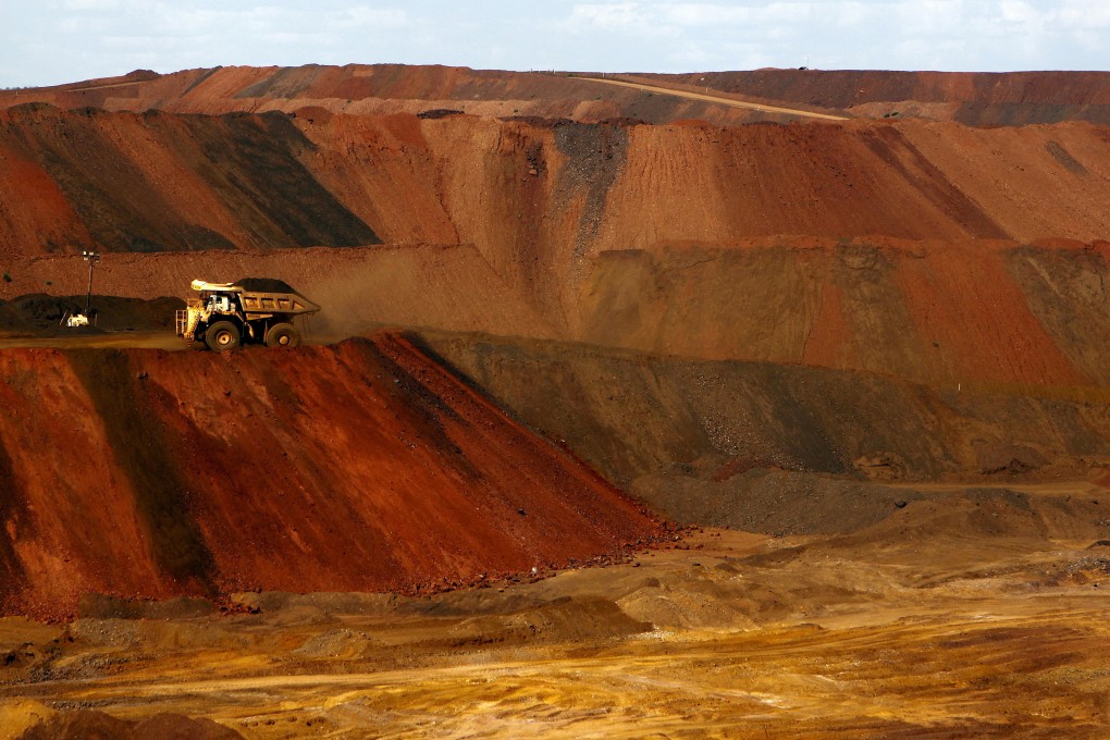 A truck carries iron ore at a mine in Western Australia. Iron ore is a key Australian export to China. File photo: Reuters