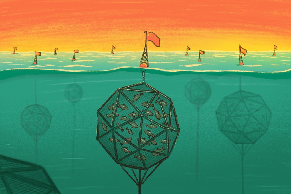 China is hoping that ocean-sourced food will play a more sustainable role in helping feed the nation’s 1.4 billion people. Illustration: Davies Christian
