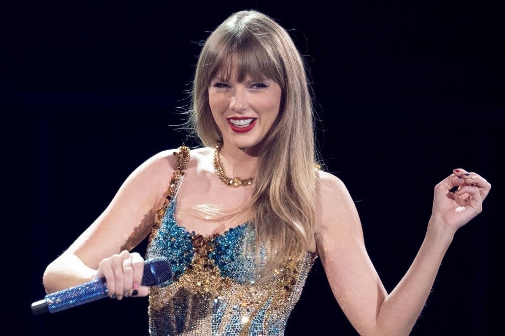 Superstar Taylor Swift performing during her Eras Tour in Texas, US, on March 31, 2023. Photo: AFP