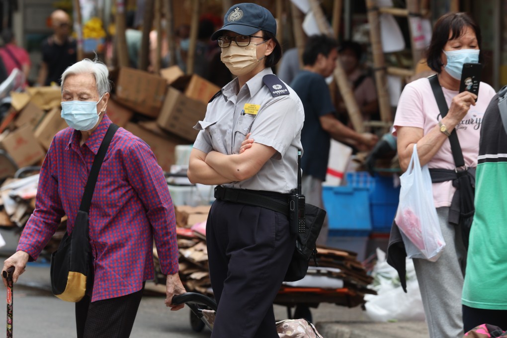 Hawker control officers have received their first batch of body cameras to assist in their investigations. Photo: Yik Yeung-man