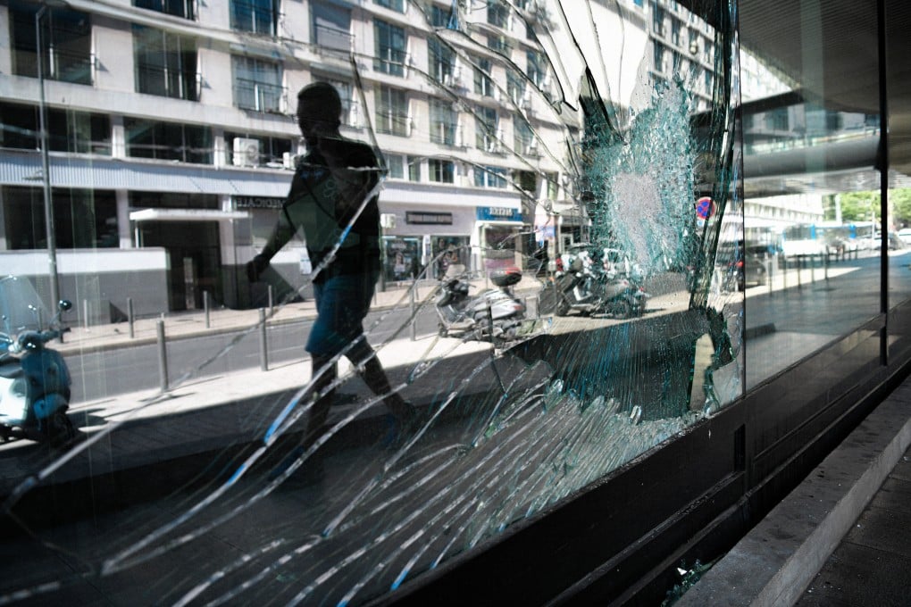 Clashes in France have left hundreds of public buildings and shops damaged or ransacked in cities including Paris, Marseille, Lyon and Strasbourg. Photo: dpa
