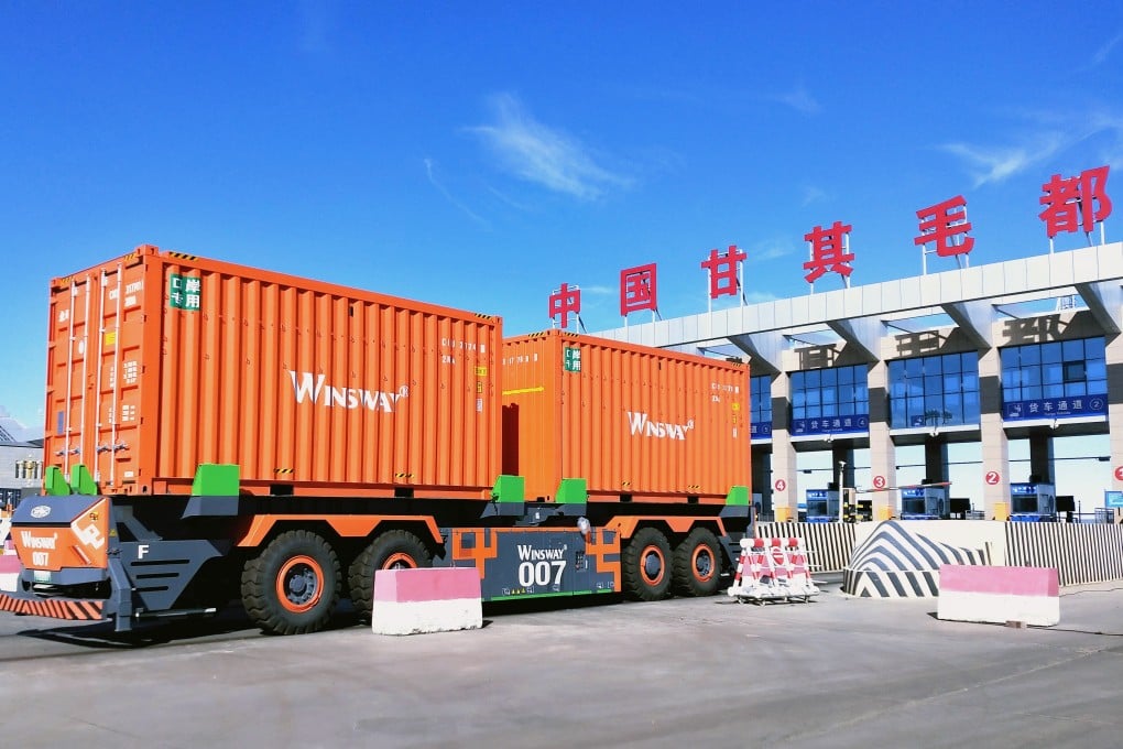 Trade between China and Mongolia via the Ganqmod Port in Inner Mongolia (pictured) cleared nearly 8 million tonnes worth of goods in the first quarter of 2023. Photo: Xinhua