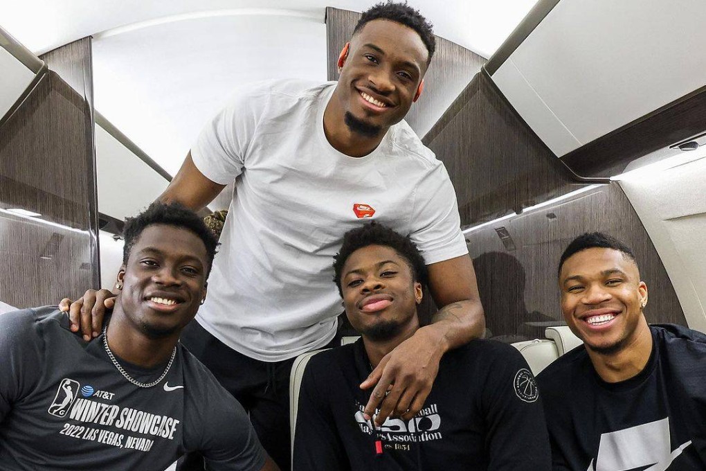 Giannis Antetokounmpo and siblings mobbed by Chinese NBA fans as the letter brothers arrive in Guangzhou South China Morning Post