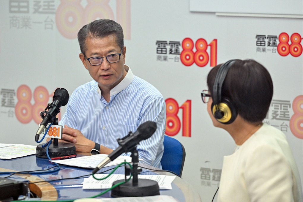 Financial Secretary Paul Chan Mo-po tells WAIC that Hong Kong can attract AI talent. Photo: Handout
