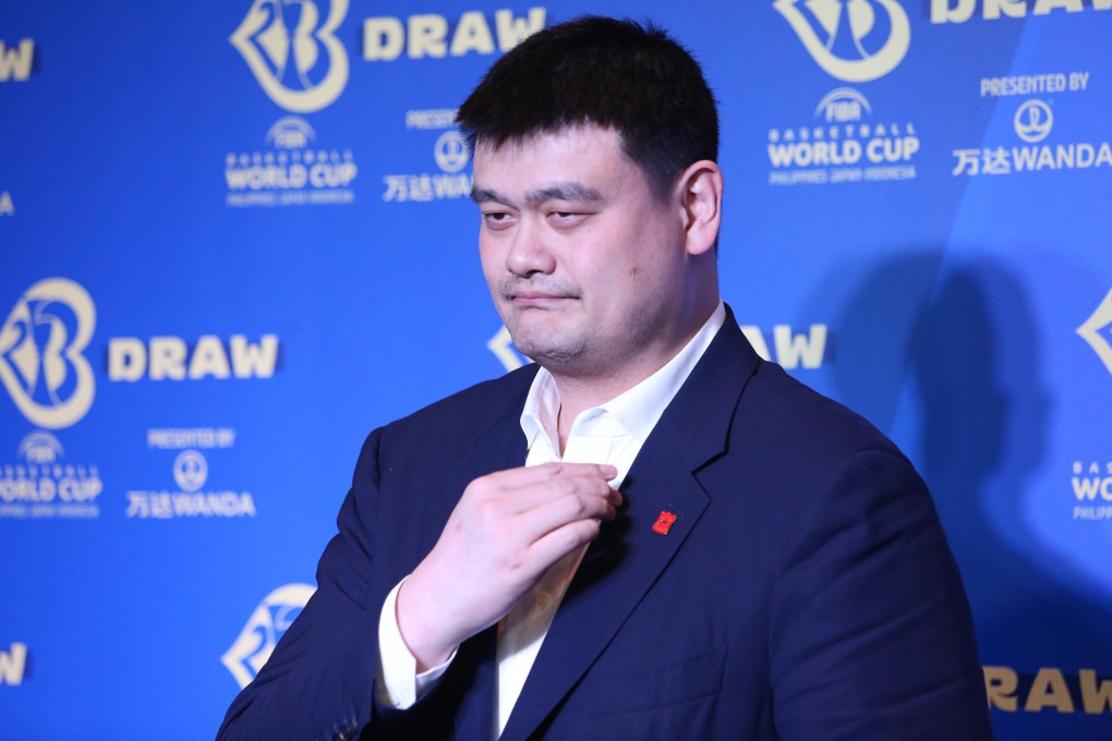 Yao Ming revealed the Chinese association’s plan to support the proposed new league. Photo: Xinhua