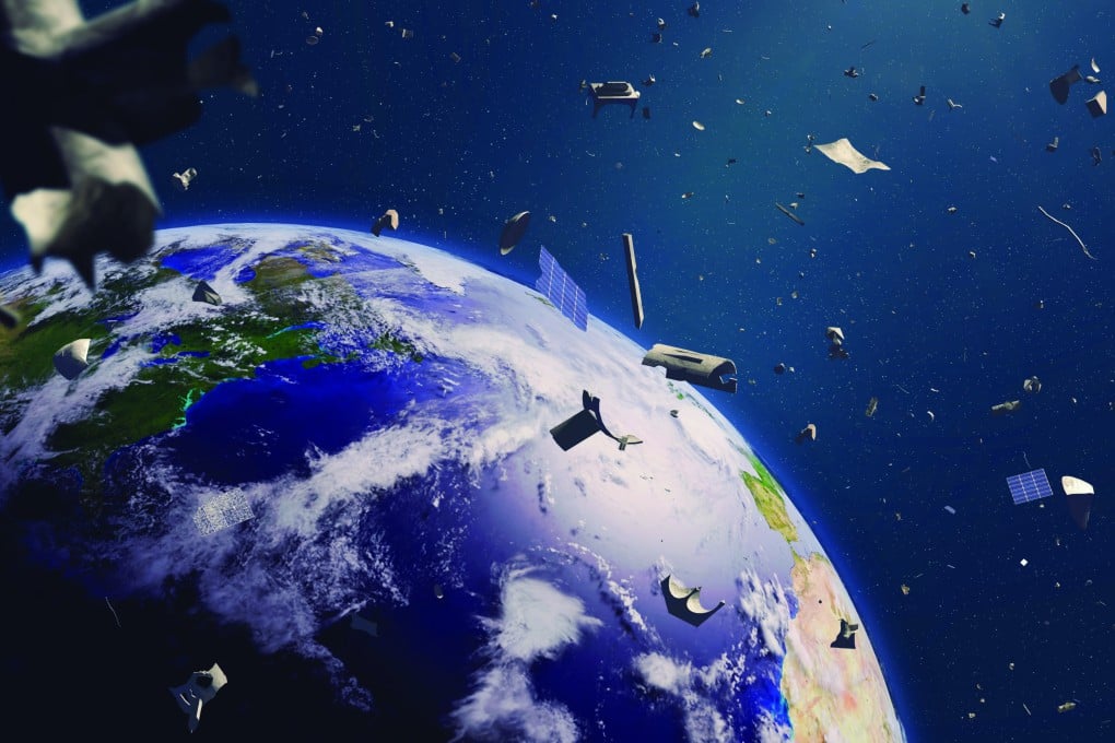 Space debris has the potential to make in low-Earth orbit essentially unusable if a collision were to trigger a catastrophic domino effect. Photo: Shutterstock