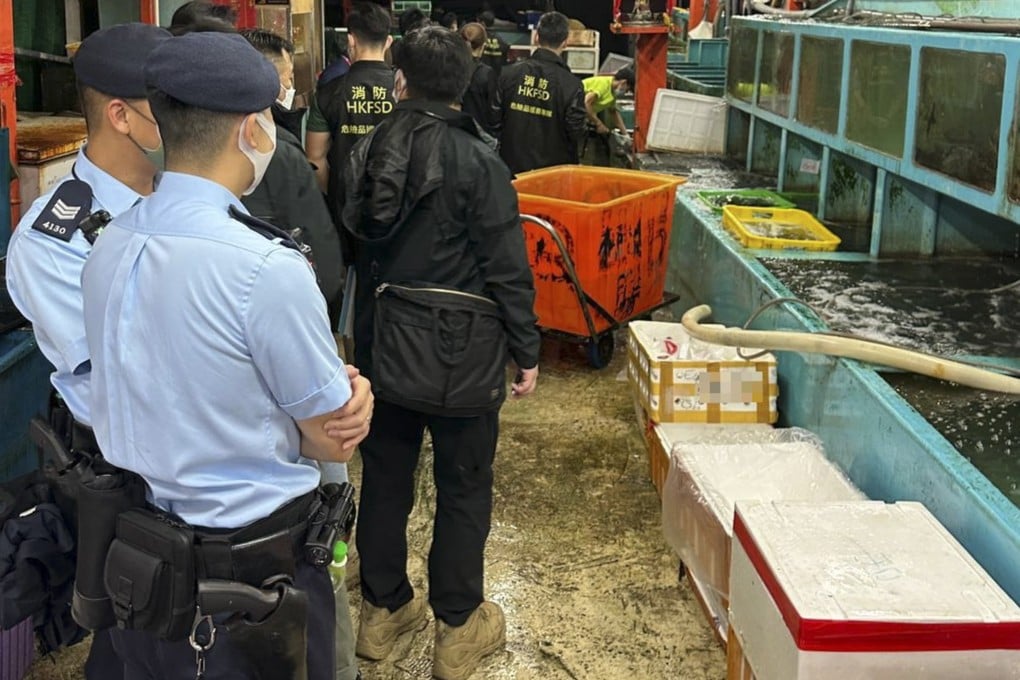 The Competition Commission said it sought information and surveyed workers from more than 30 wholesalers at the Aberdeen Wholesale Fish Market while investigating possible cartel behaviour among wholesalers last November. Photo: Handout