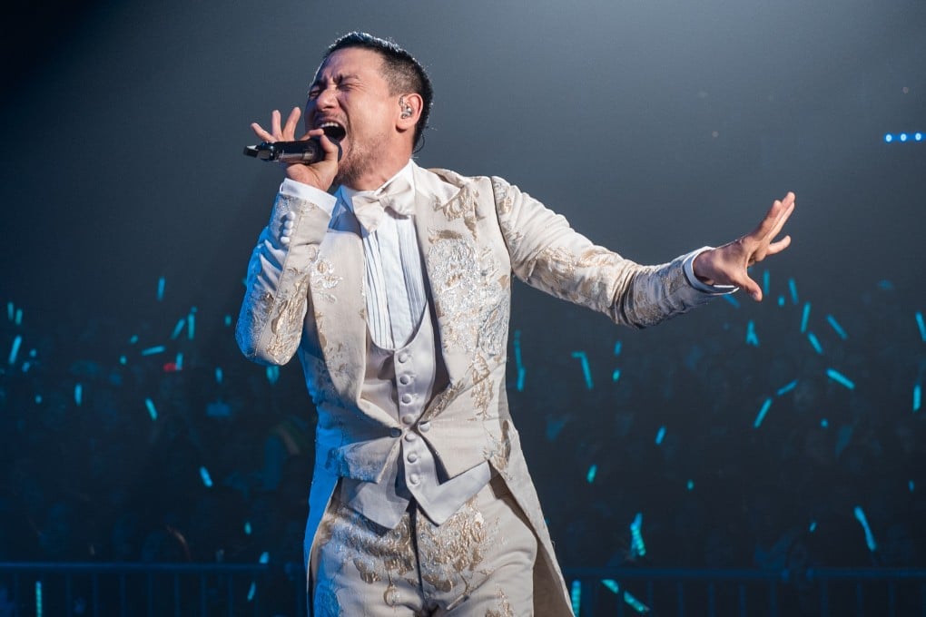 Jacky Cheung Hok-yau on stage at Wembley Arena in 2018 in London, England,during his “Classic Tour”. As Cheung turns 62, we take a look back at the singer and actor’s career highlights. Photo: Getty Images