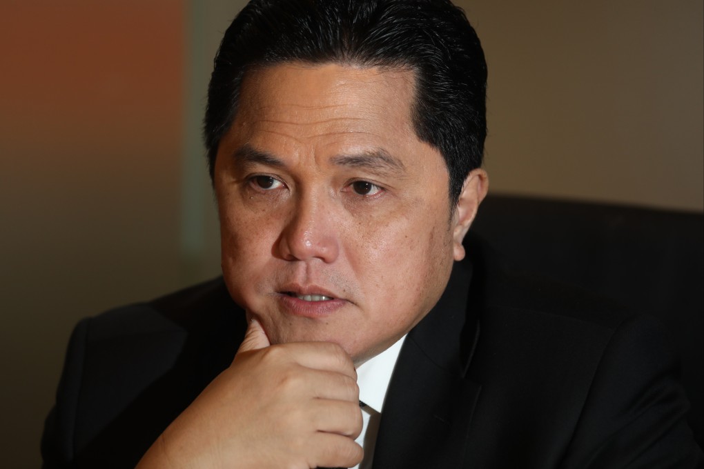 Indonesia’s Minister of State-Owned Enterprises Erick Thohir. Photo: Xiaomei Chen