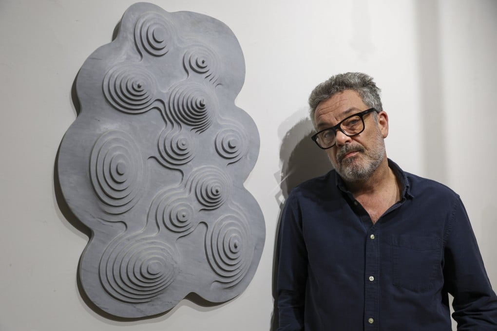 French sculptor Polo Bourieau at his studio in Kennedy Town, Hong Kong. Photo: Yik Yeung-man