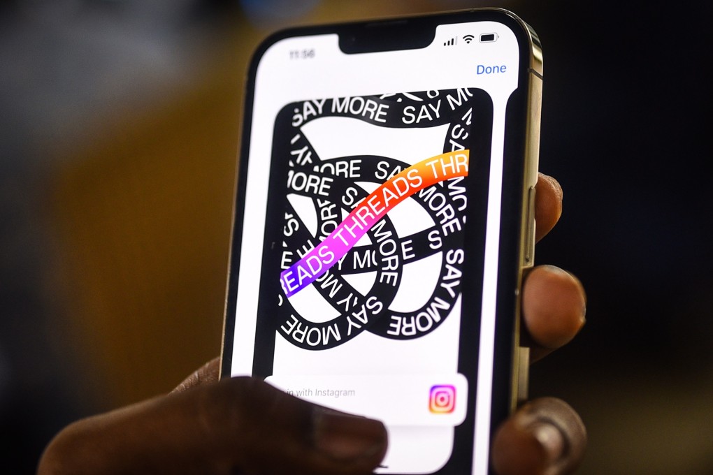 Meta’s Threads has started with some built-in defence mechanisms for harmful content. Photo: EPA-EFE