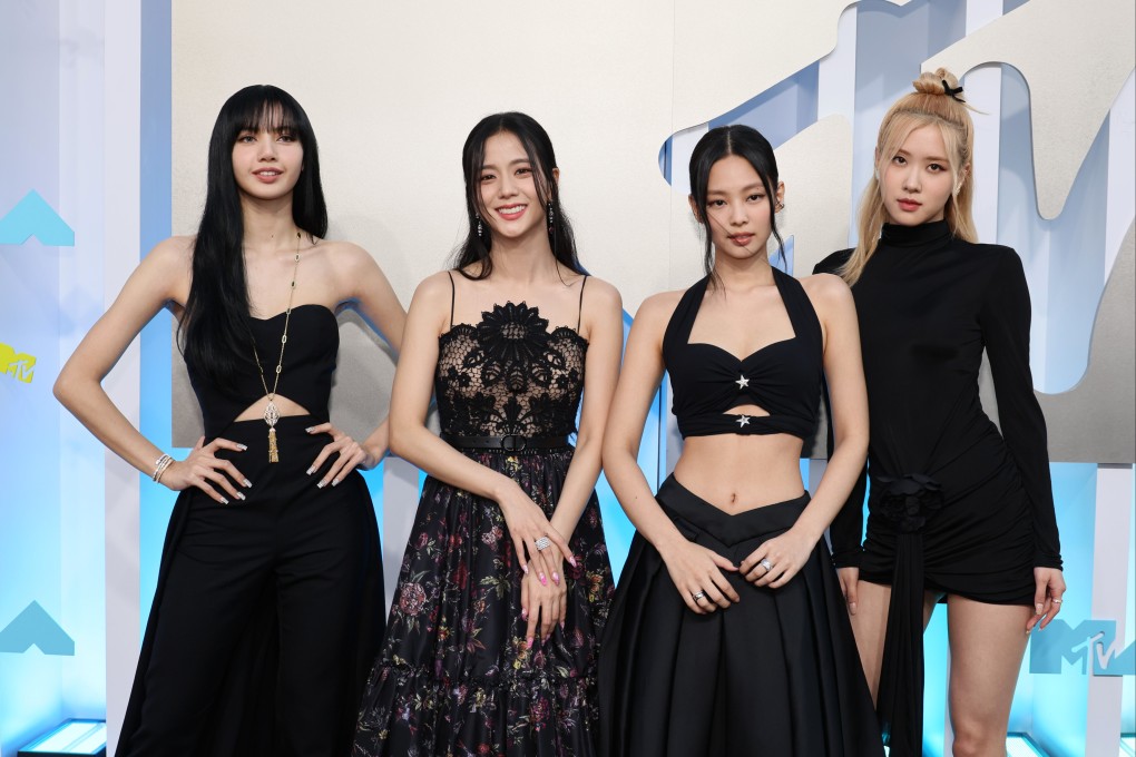 Lisa, Jisoo, Jennie and Rose of Blackpink pictured at last year’s MTV Video Music Awards. Photo: Getty Images/TNS