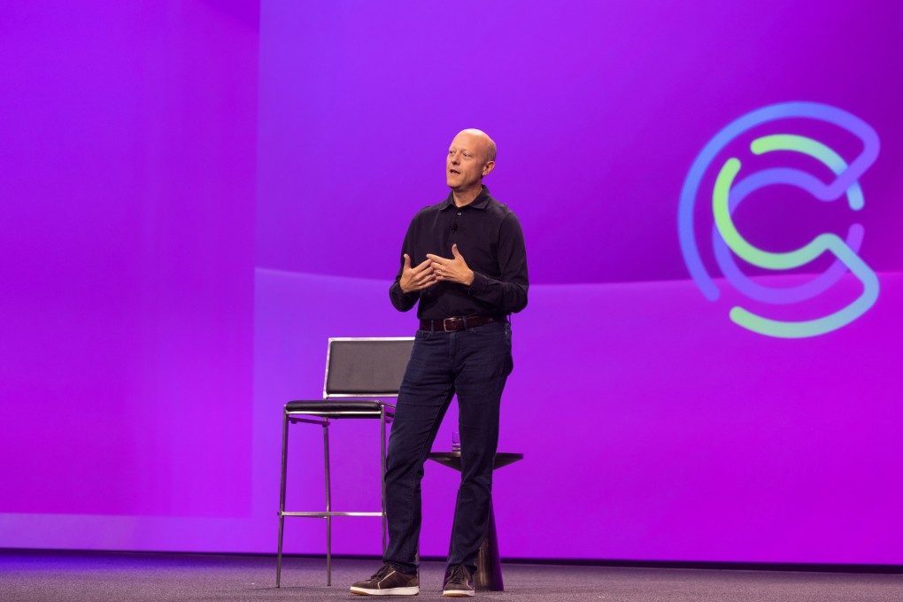 Jeremy Allaire, co-founder and CEO of the USDC stablecoin operator Circle, speaks at the Converge22 conference in San Francisco on September 30, 2022. Photo: Handout