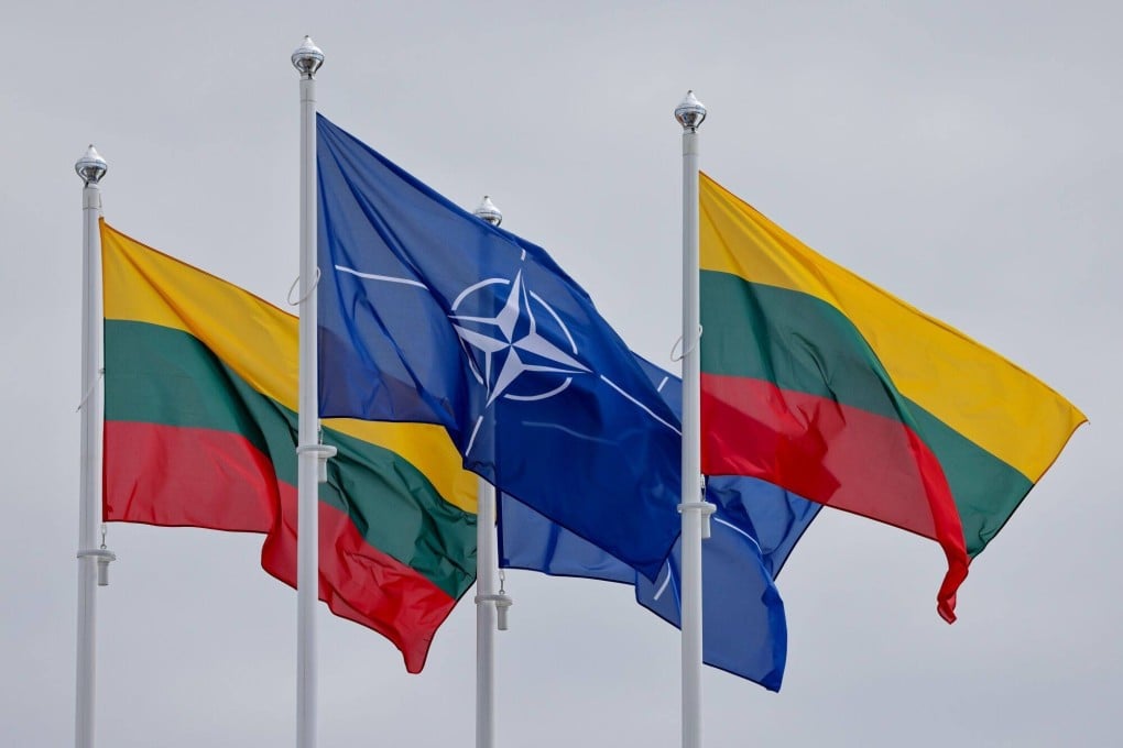 The Lithuanian capital is hosting this week’s two-day Nato summit. Photo: Bloomberg