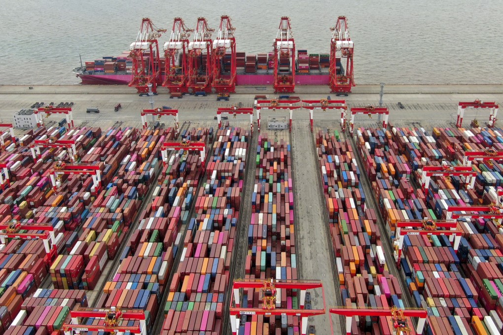 China’s exports fell by 12.4 per cent in June compared with a year earlier, while imports fell by 6.8 per cent last month. Photo: AP