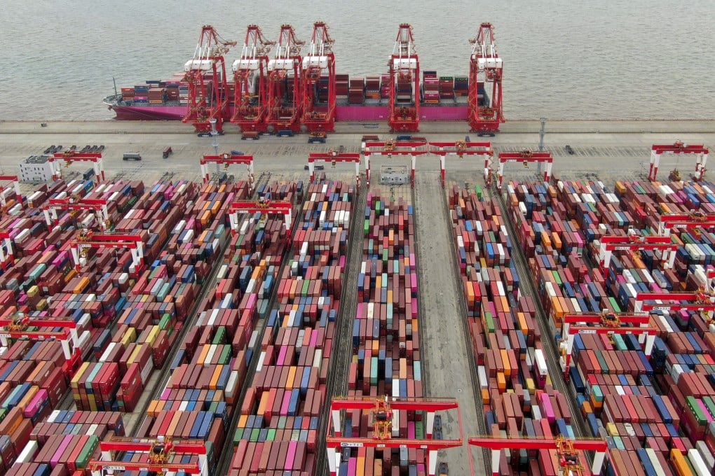 China’s exports fell by 12.4 per cent in June compared with a year earlier, while imports fell by 6.8 per cent last month. Photo: AP