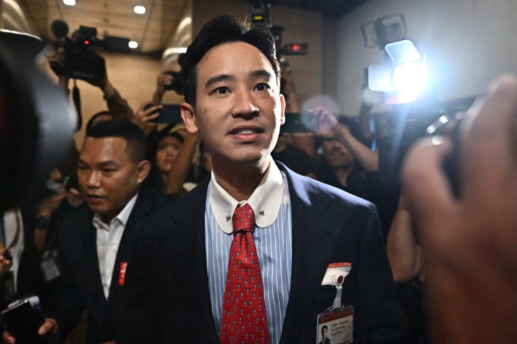 Pita Limjaroenrat had 324 endorsements, 52 short of the magic number. Photo: AFP