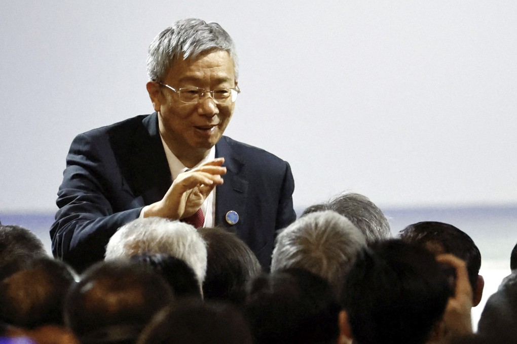 Yi Gang, pictured here last month, is widely expected to step down soon as governor of the People’s Bank of China. Photo: Reuters