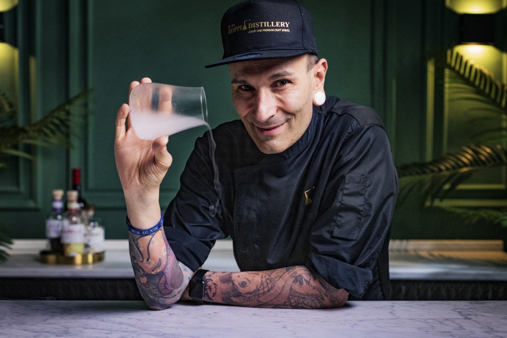 Italian bartender Dennis Zoppi brings his unique approach to cocktails to Zuma Hong Kong in July. Photo: Dennis Zoppi