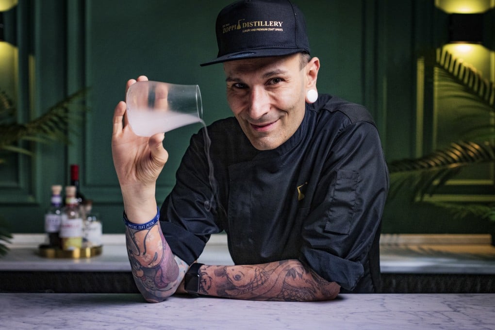 Italian bartender Dennis Zoppi brings his unique approach to cocktails to Zuma Hong Kong in July. Photo: Dennis Zoppi