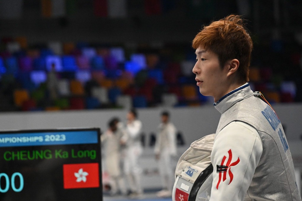 Fencer Cheung Ka-long is among the 142 athletes representing Hong Kong at the World University Games. Photo: Handout