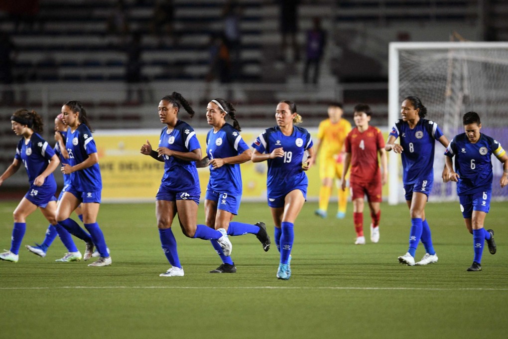The Philippine women’s team hope to further ignite interest in football in their country in the coming weeks. Photo: AFP