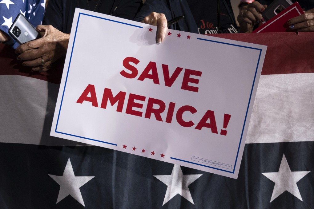 Overall, about half the country say democracy is not working well in the United States, according to the new poll. Photo: AP