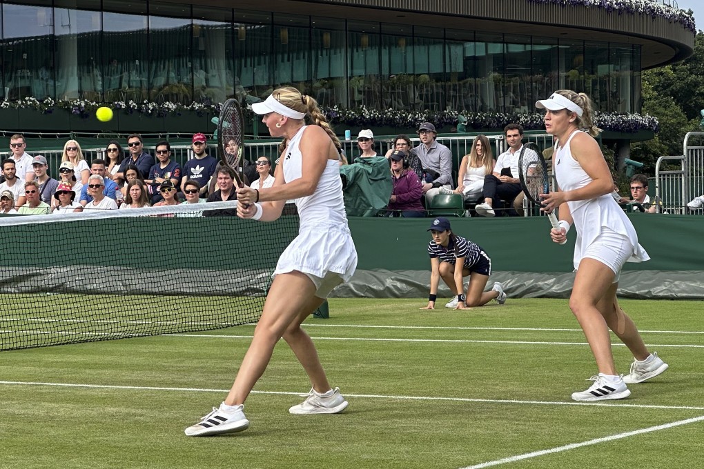 The Women’s Tennis Association is launching a programme to get more female coaches in the sport. Of the 128 women competing at Wimbledon, which ends this weekend, just six work with a female coach – roughly 5 per cent. Photo: AP