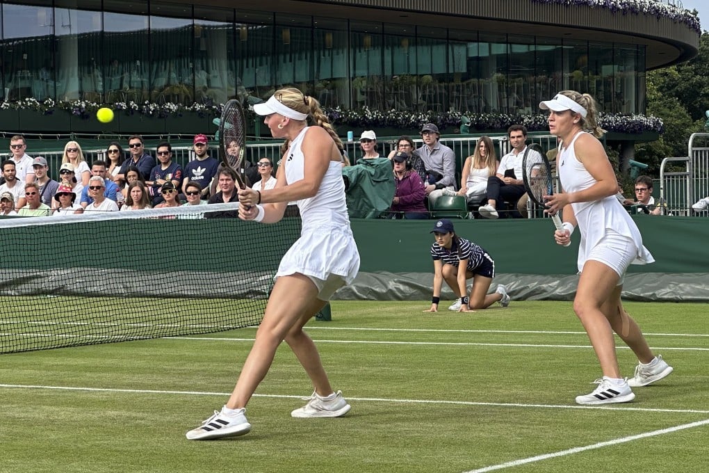 The Women’s Tennis Association is launching a programme to get more female coaches in the sport. Of the 128 women competing at Wimbledon, which ends this weekend, just six work with a female coach – roughly 5 per cent. Photo: AP