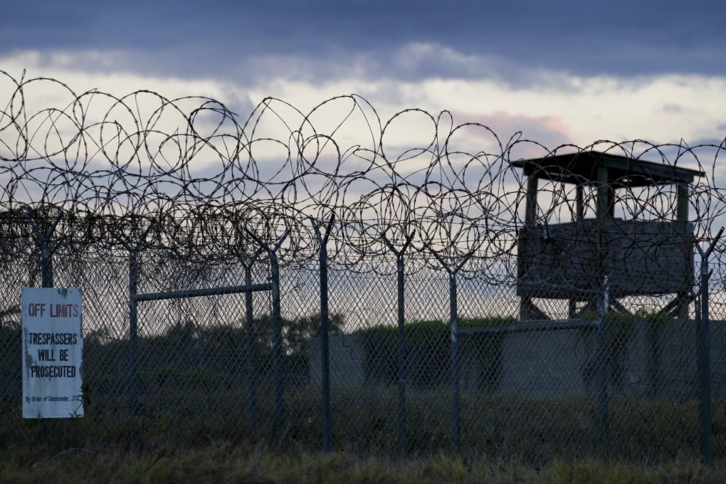 The sun sets at the Guantanamo Bay Naval Base. Photo: AP