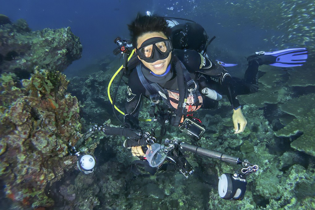 Born in Singapore to parents from Malaysia and China and educated in Hong Kong, Lawrence Alex Wu was destined to become a digital nomad. Based for now on the Thai island of Phi Phi, he is a diving teacher and underwater photographer. Photo: Lawrence Alex Wu