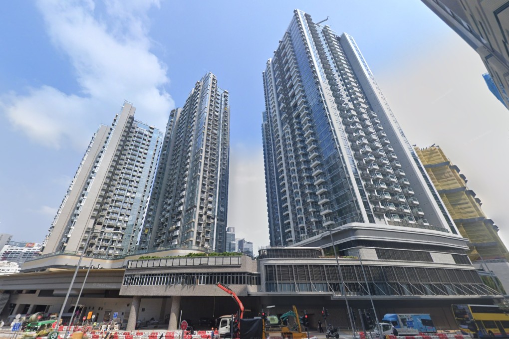 La Montagne seen above the Wong Chuk Hang MTR station. Photo: Handout