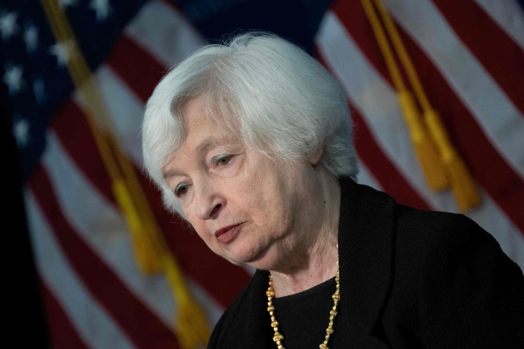 US Treasury Secretary Janet Yellen’s trip to India comes soon after she spent a week in China. Photo: AFP