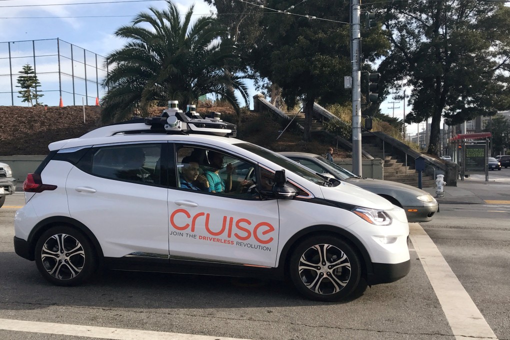 A Cruise self-driving car is seen outside the company’s headquarters in San Francisco, California, September 26, 2018. Photo: Reuters