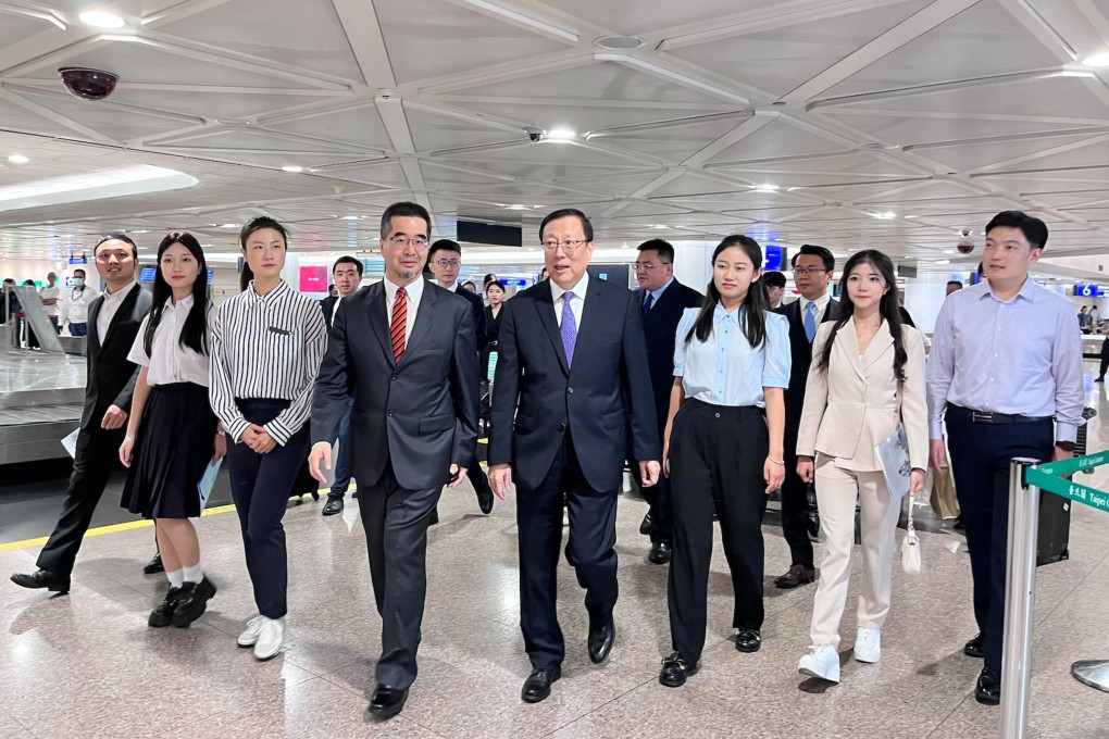 A group of mainland Chinese students arrived in Taiwan on Saturday for a nine-day visit, becoming the first major academic delegation from the mainland to travel to the island in as many years despite a widening cross-strait impasse. Photo: CNA